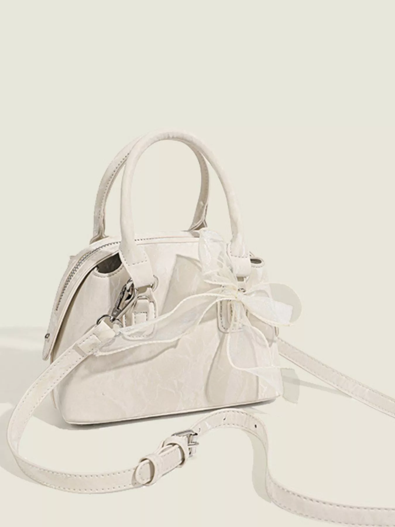 PU Leather Handbag - Image 3