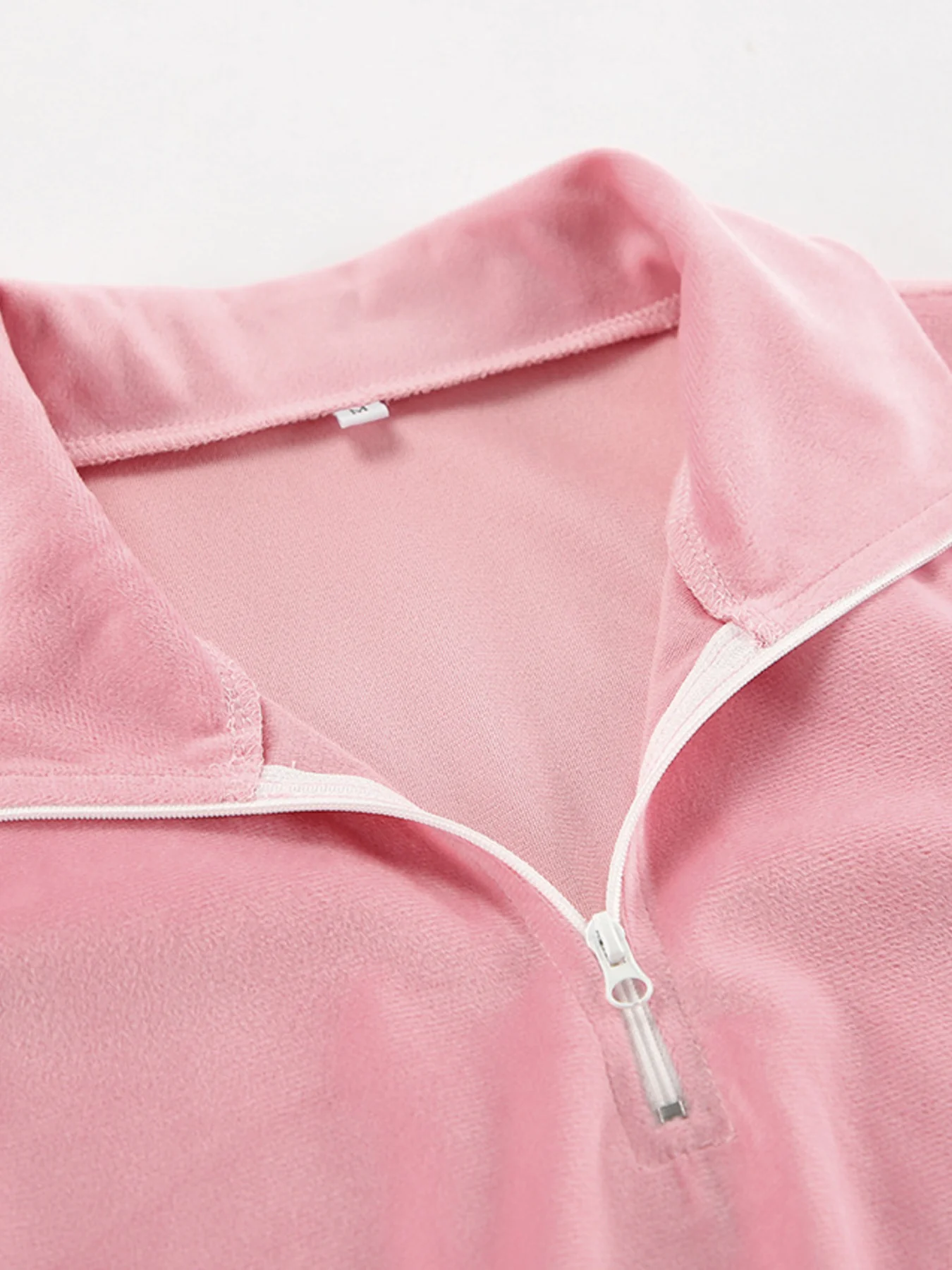 Quarter Zip Long Sleeve Top and Pants Set - Image 7