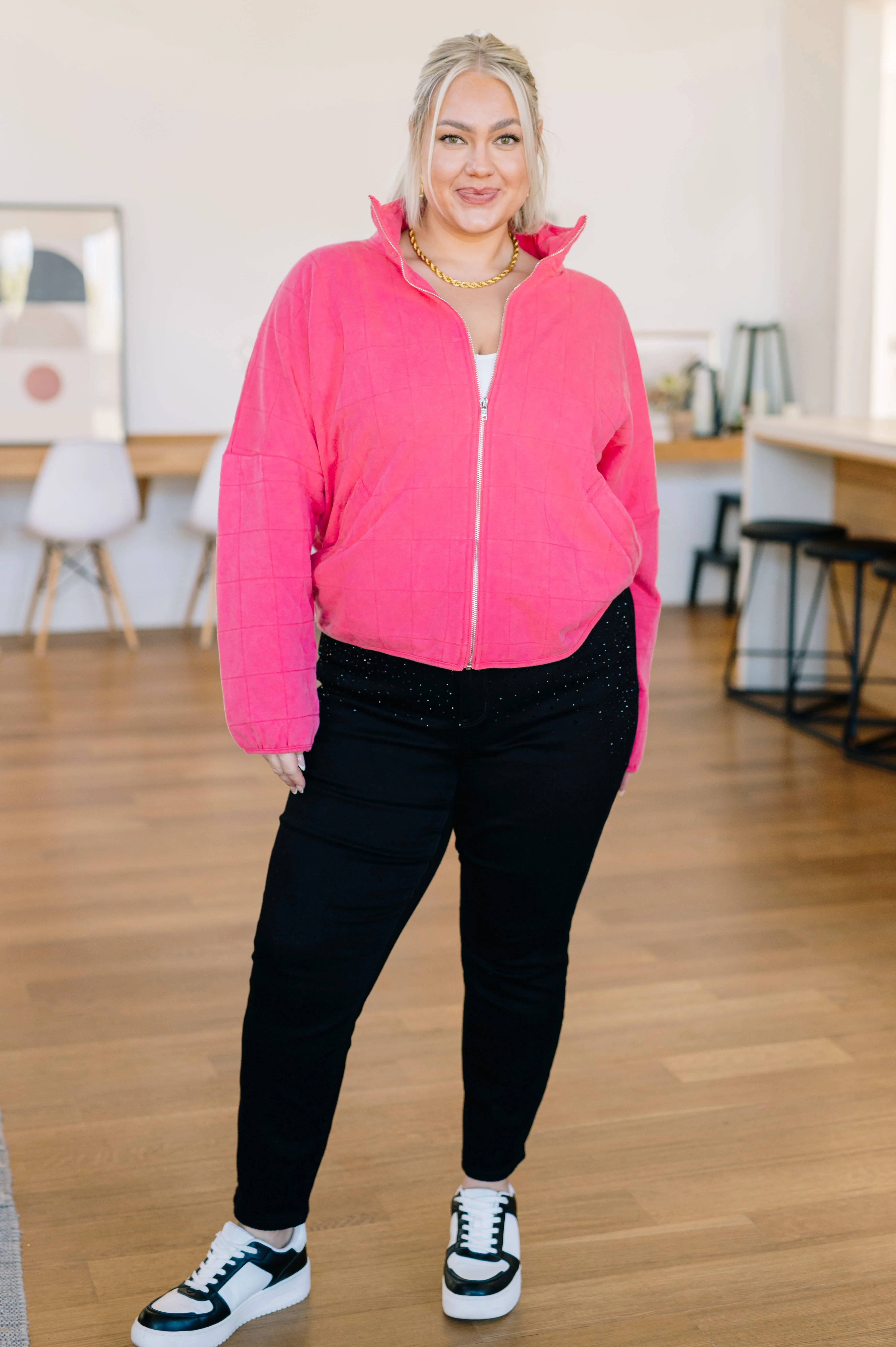 Quilted and Covered Quilted Jacket - Image 6