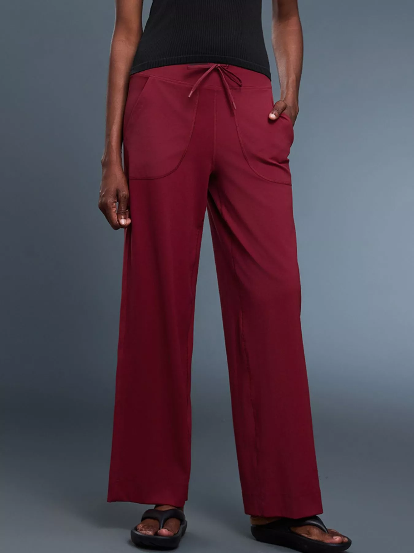 Relaxed Fit Drawstring Pants - Image 11