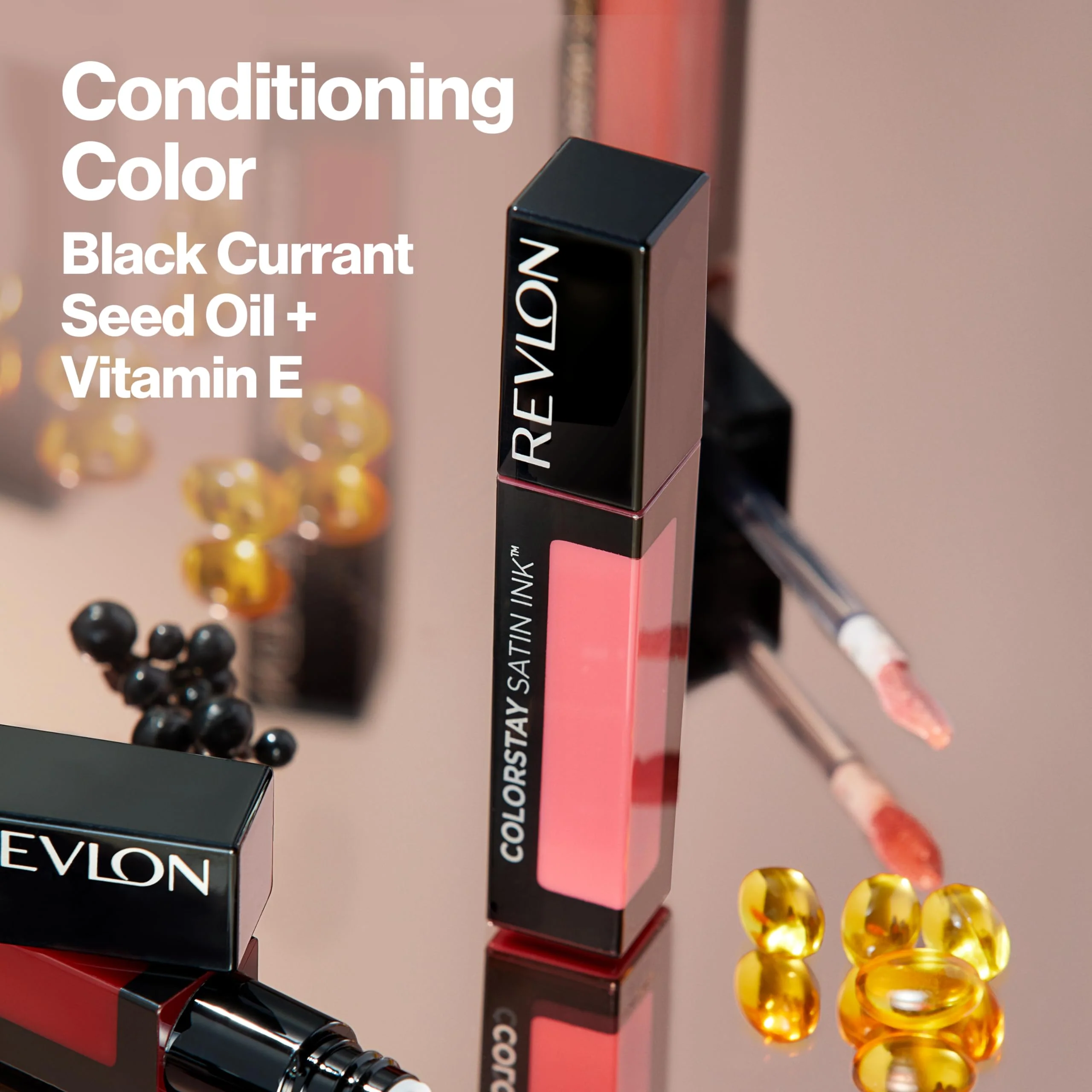 Revlon ColorStay Satin Ink Liquid Lipstick with Black Currant Seed Oil 0.17 fl - Image 16