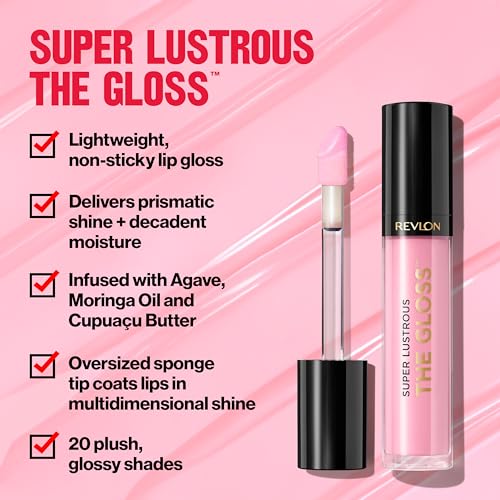 Revlon Lip Gloss Super Lustrous The Gloss 1 - Image 18