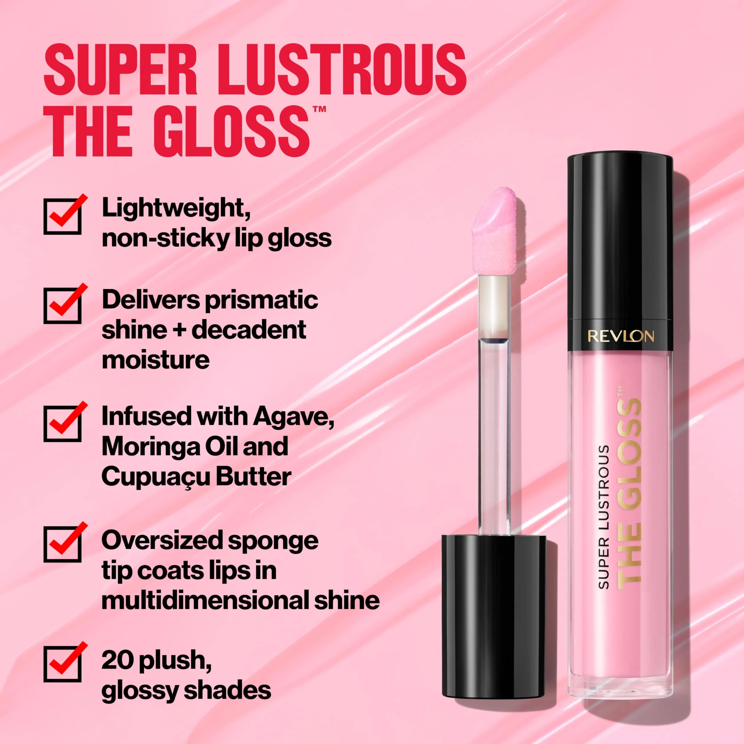 Revlon Lip Gloss Super Lustrous The Gloss 1 - Image 89