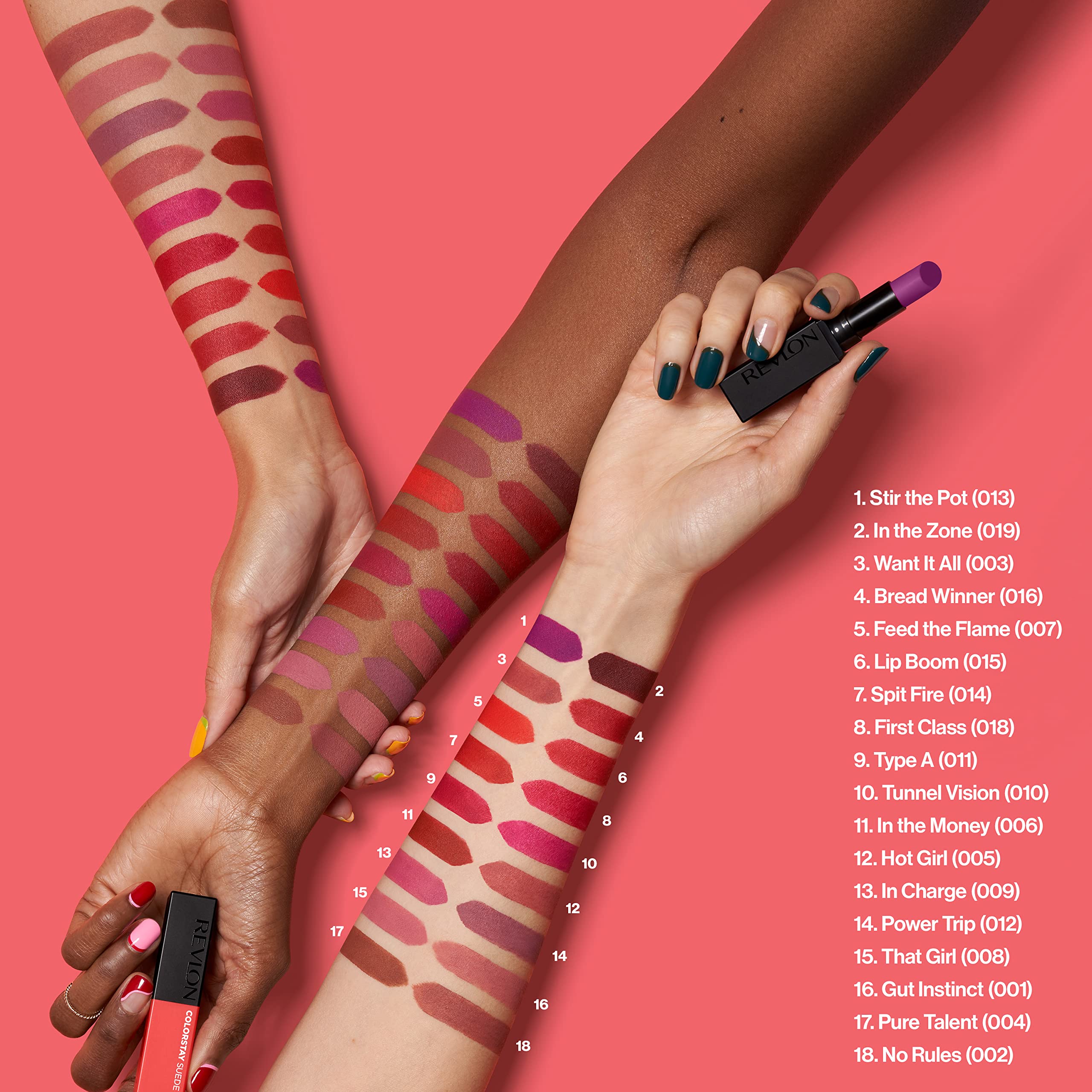 REVLON Lipstick, ColorStay Suede Ink, Built-in Primer - Image 88