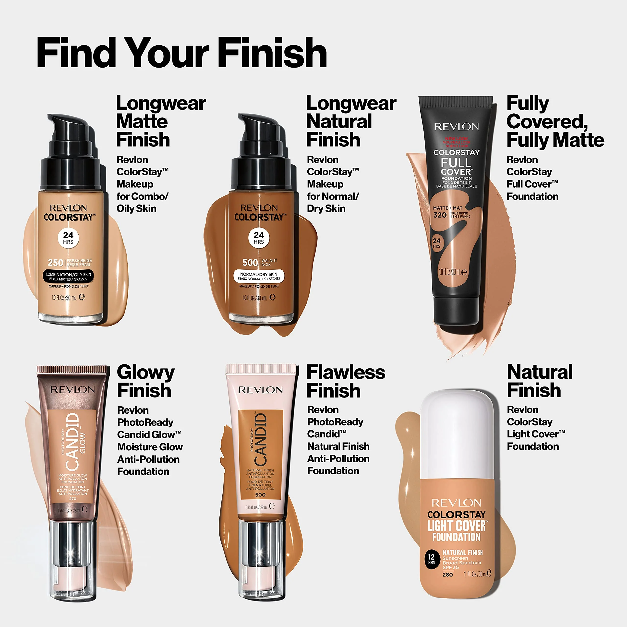 Revlon Photoready Candid glow moisture Glow Anti-Pollution Foundation - Image 36