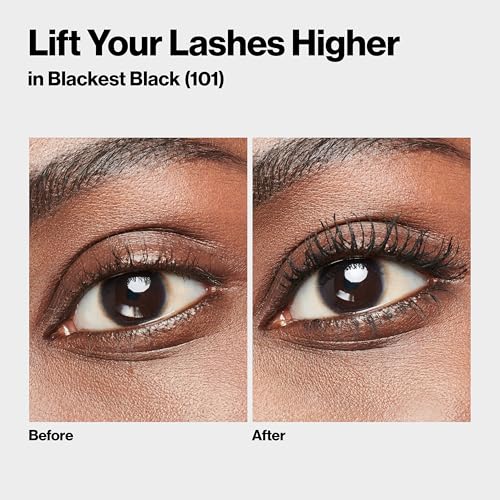 Revlon So Fierce Eyes Wide Open Mascara with Push-up Brush, For Volumizing & High Lifting Eyelashes, Smudge-proof, Flake Resistant, 101 Blackest Black, 0.24 fl oz - Image 3