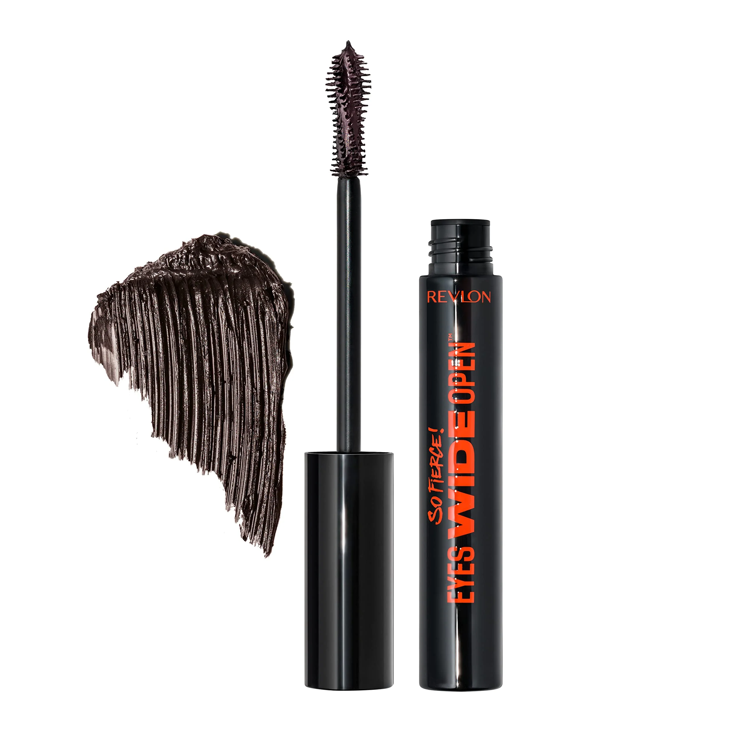 Revlon So Fierce Eyes Wide Open Mascara with Push-up Brush, For Volumizing & High Lifting Eyelashes, Smudge-proof, Flake Resistant, 103 Black Brown, 0.24 fl oz - Image 10