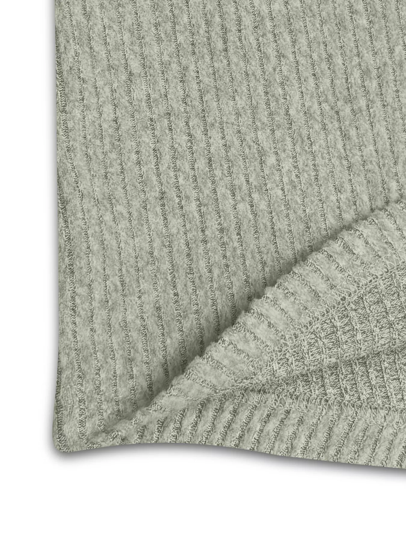 Ribbed Knit Long Sleeve Top and Pants Set - Image 16