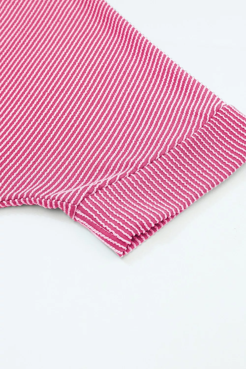 Ribbed Knit Off-Shoulder Blouse - Image 7