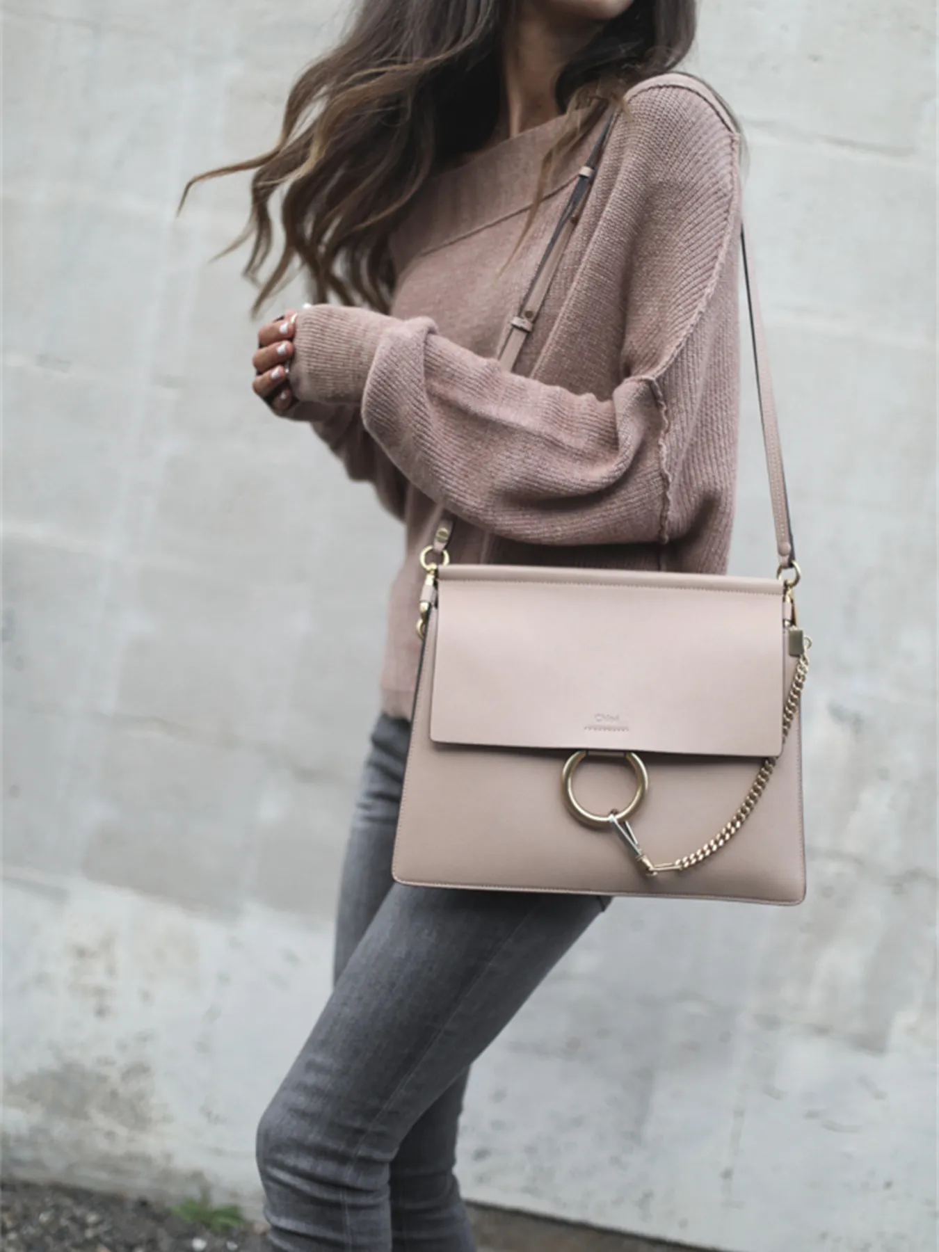 Ribbed Relaxed Fit Long Sleeve Sweater - Image 5