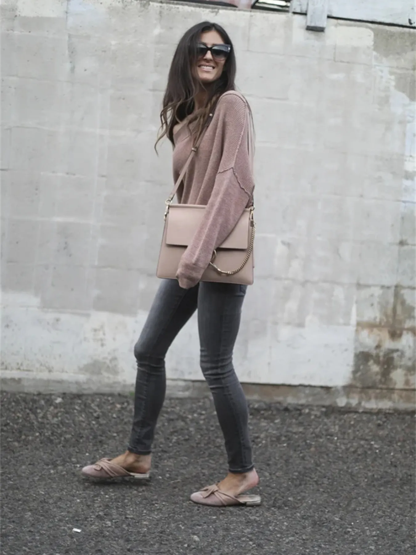 Ribbed Relaxed Fit Long Sleeve Sweater - Image 8