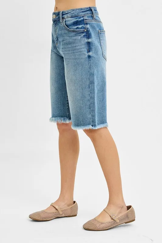 RISEN Tummy Control Mid Rise Fit Bermuda - Image 2