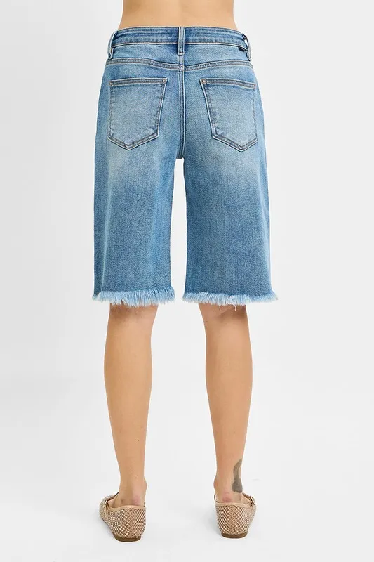 RISEN Tummy Control Mid Rise Fit Bermuda - Image 3