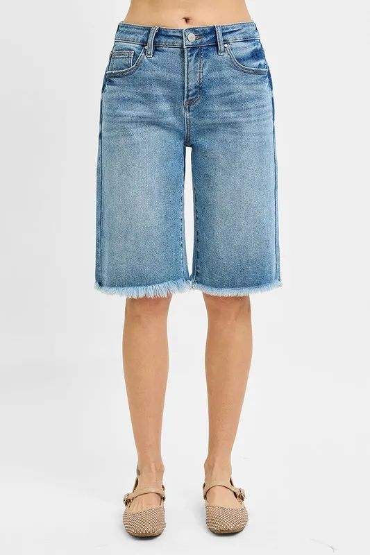 RISEN Tummy Control Mid Rise Fit Bermuda - Image 4