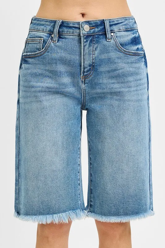 RISEN Tummy Control Mid Rise Fit Bermuda - Image 7