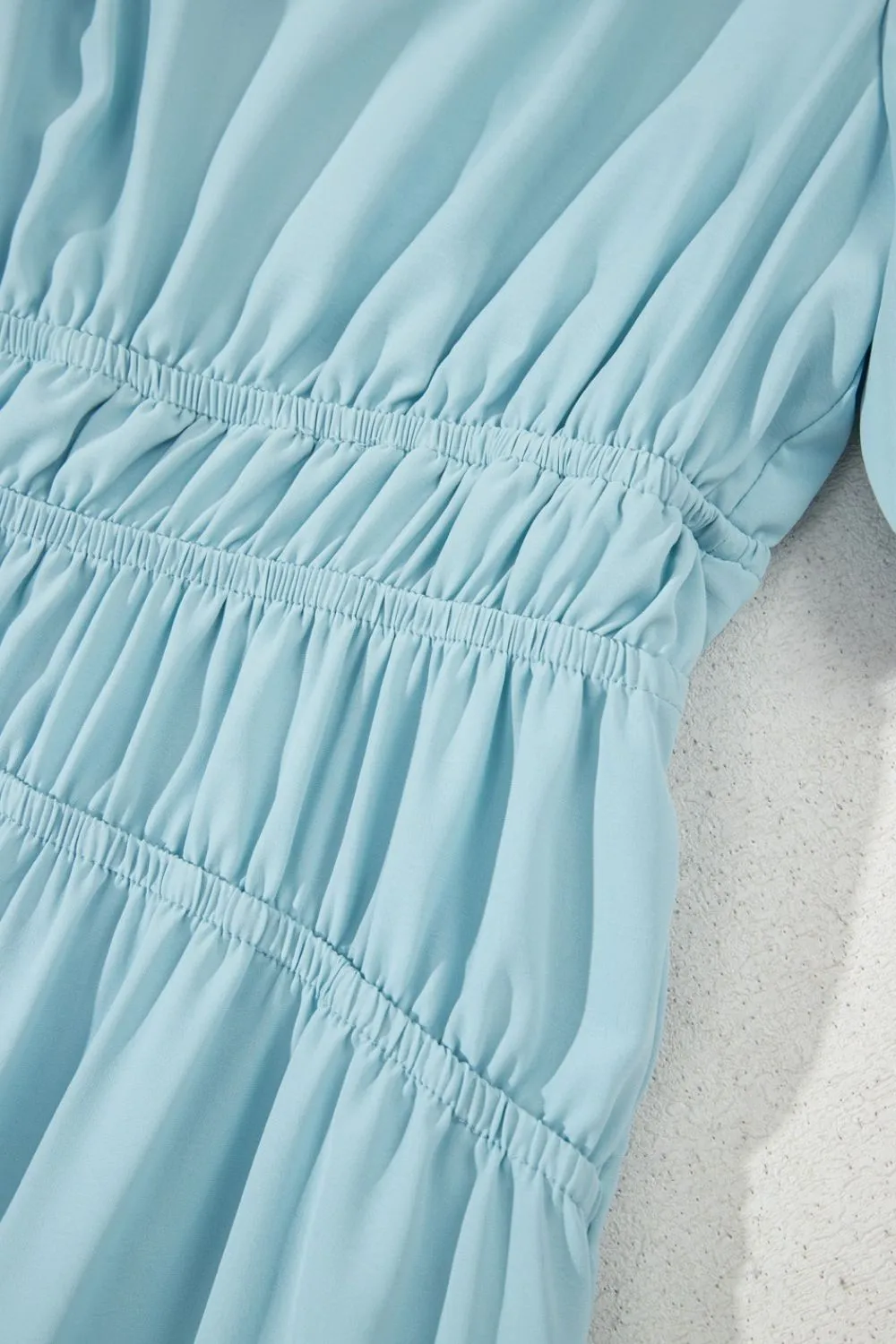 Round Neck Half Sleeve Dress - Image 11