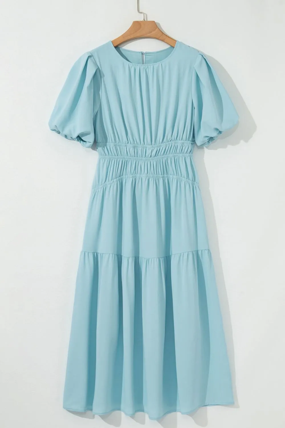 Round Neck Half Sleeve Dress - Image 7