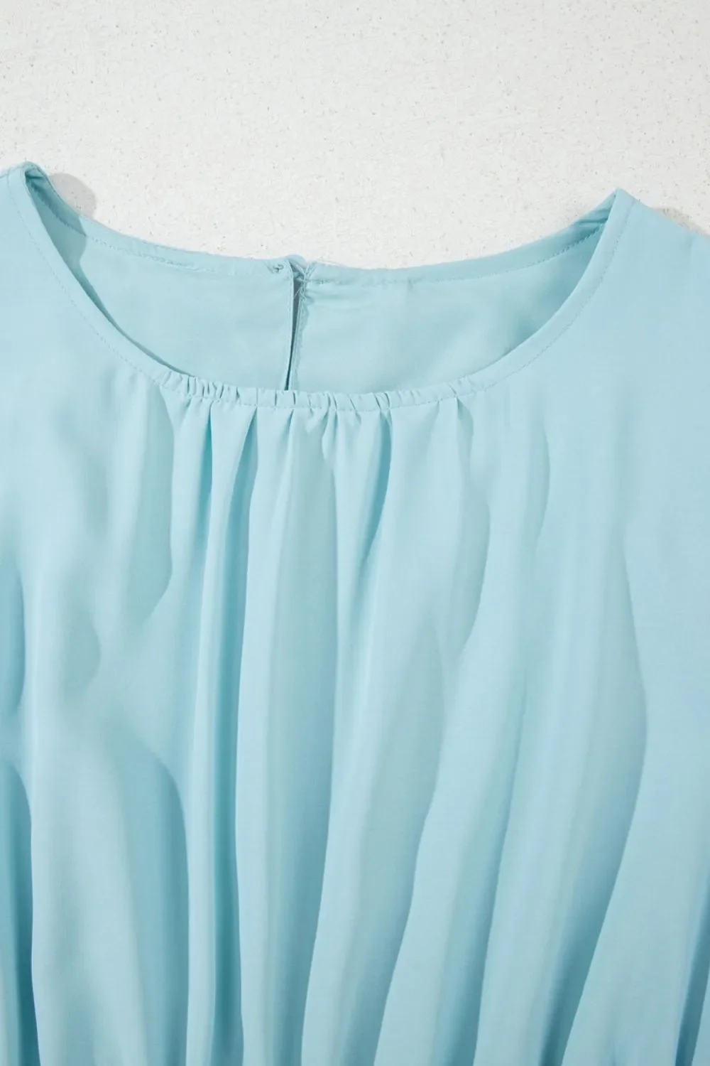 Round Neck Half Sleeve Dress - Image 9