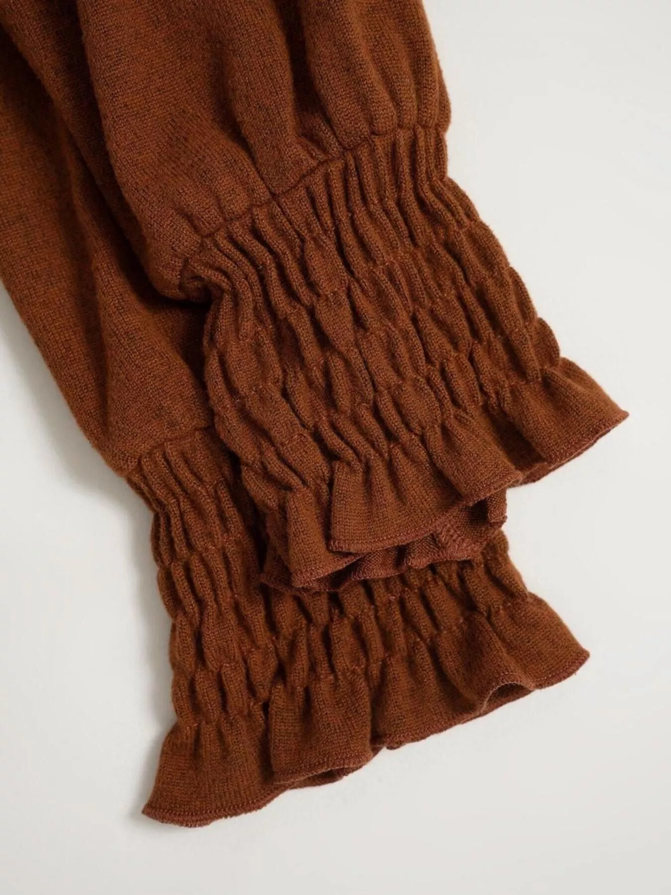 Round Neck Lantern Sleeve Top - Image 6