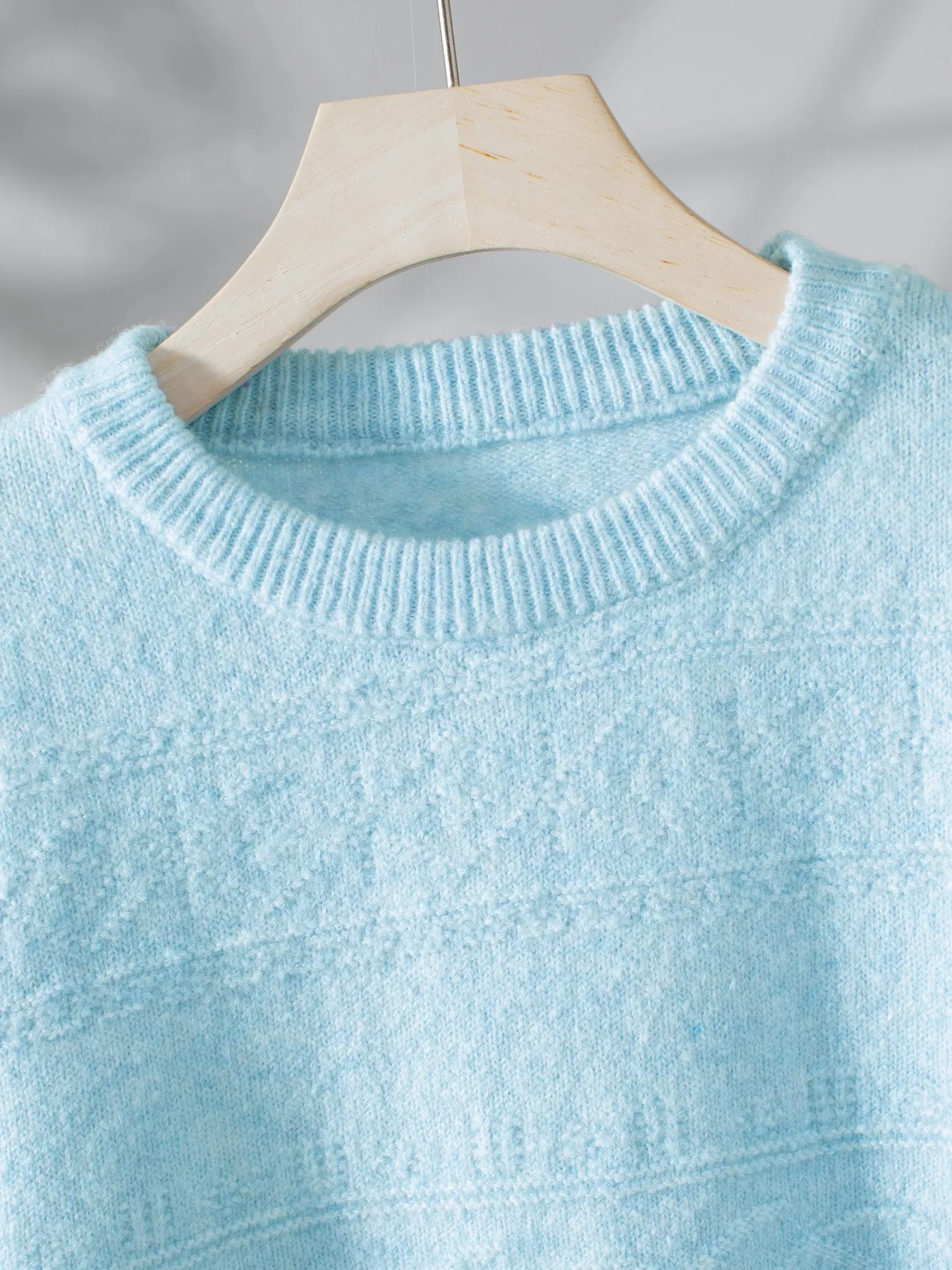 Round Neck Long Sleeve Sweater - Image 6