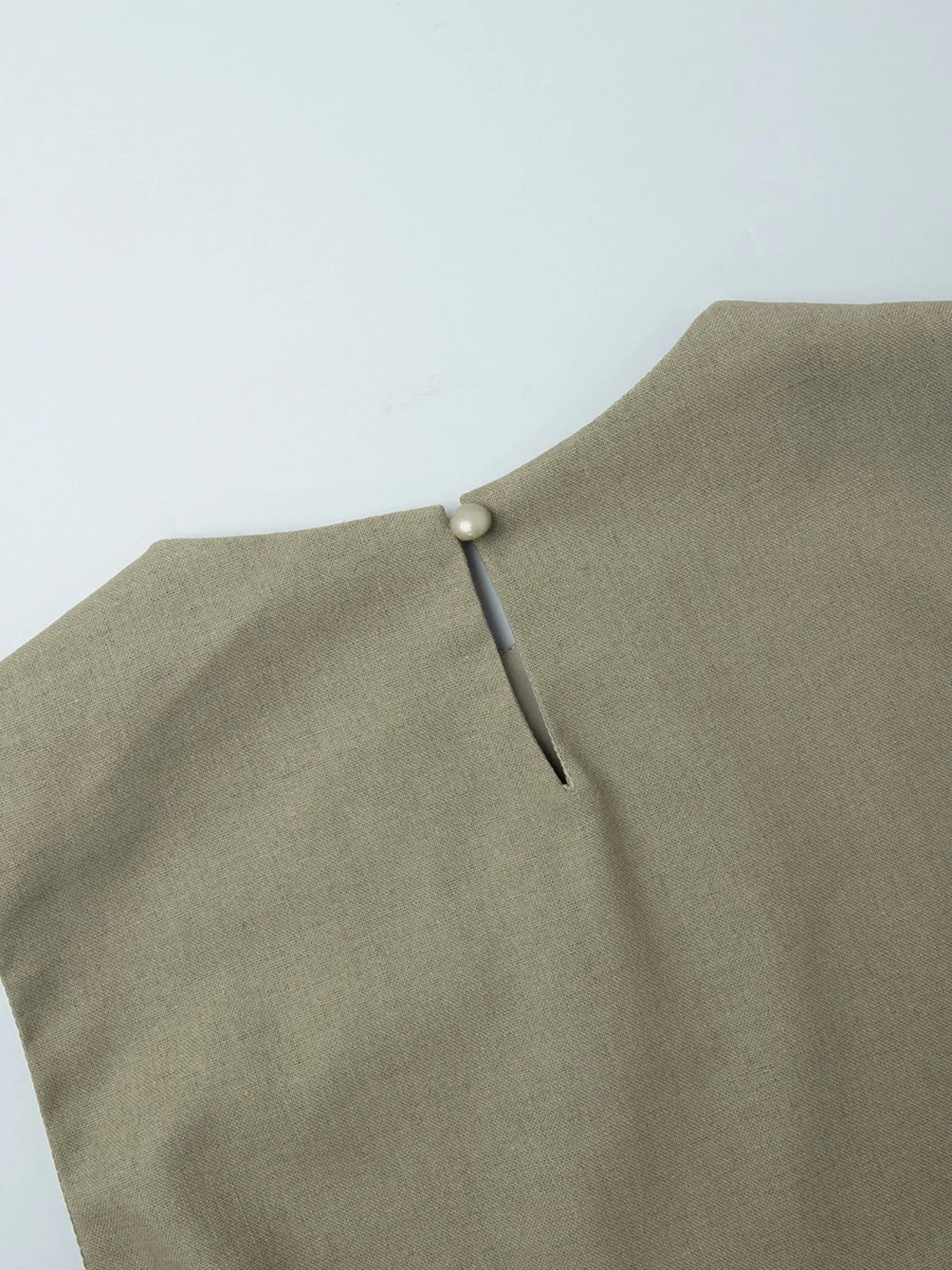 Round Neck Sleeveless Top and Skirt Set - Image 8