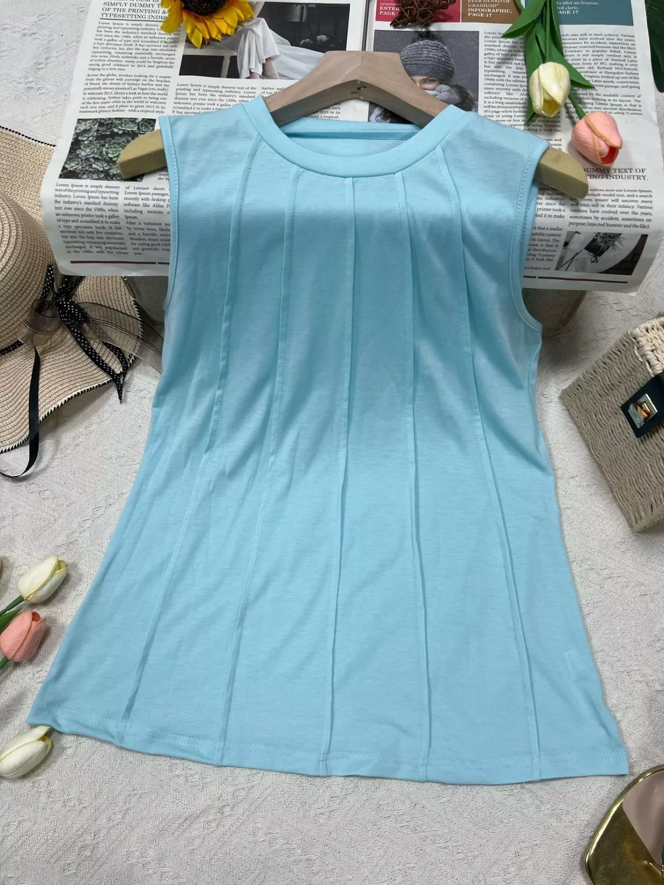 Round Neck Tank Top - Image 13