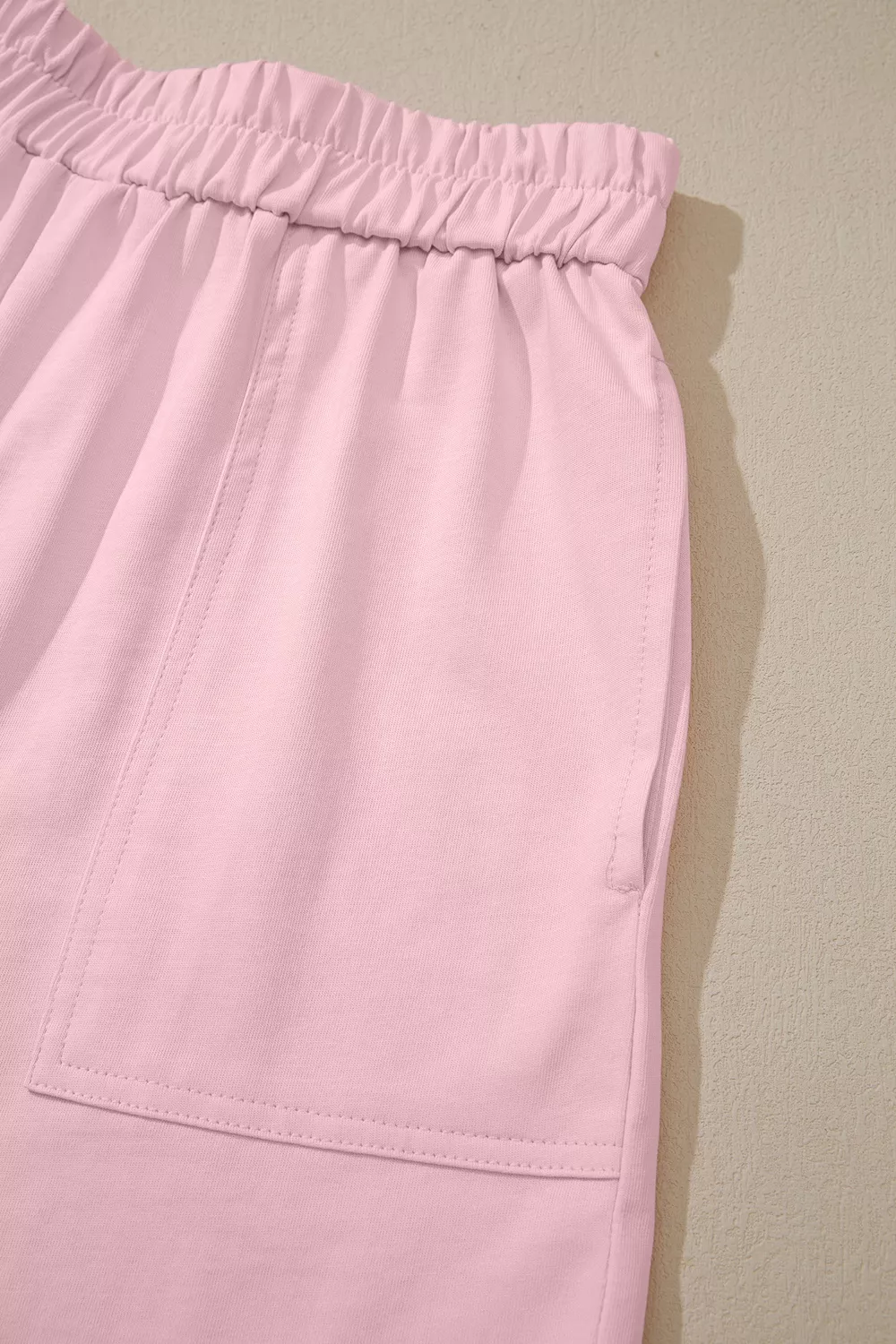 Round Neck Tee and Shorts Set - Image 5