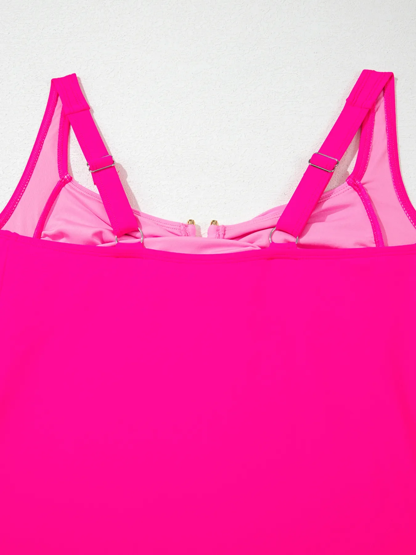 Ruched Tummy Control Tankini 2pcs Swimsuit - Image 10