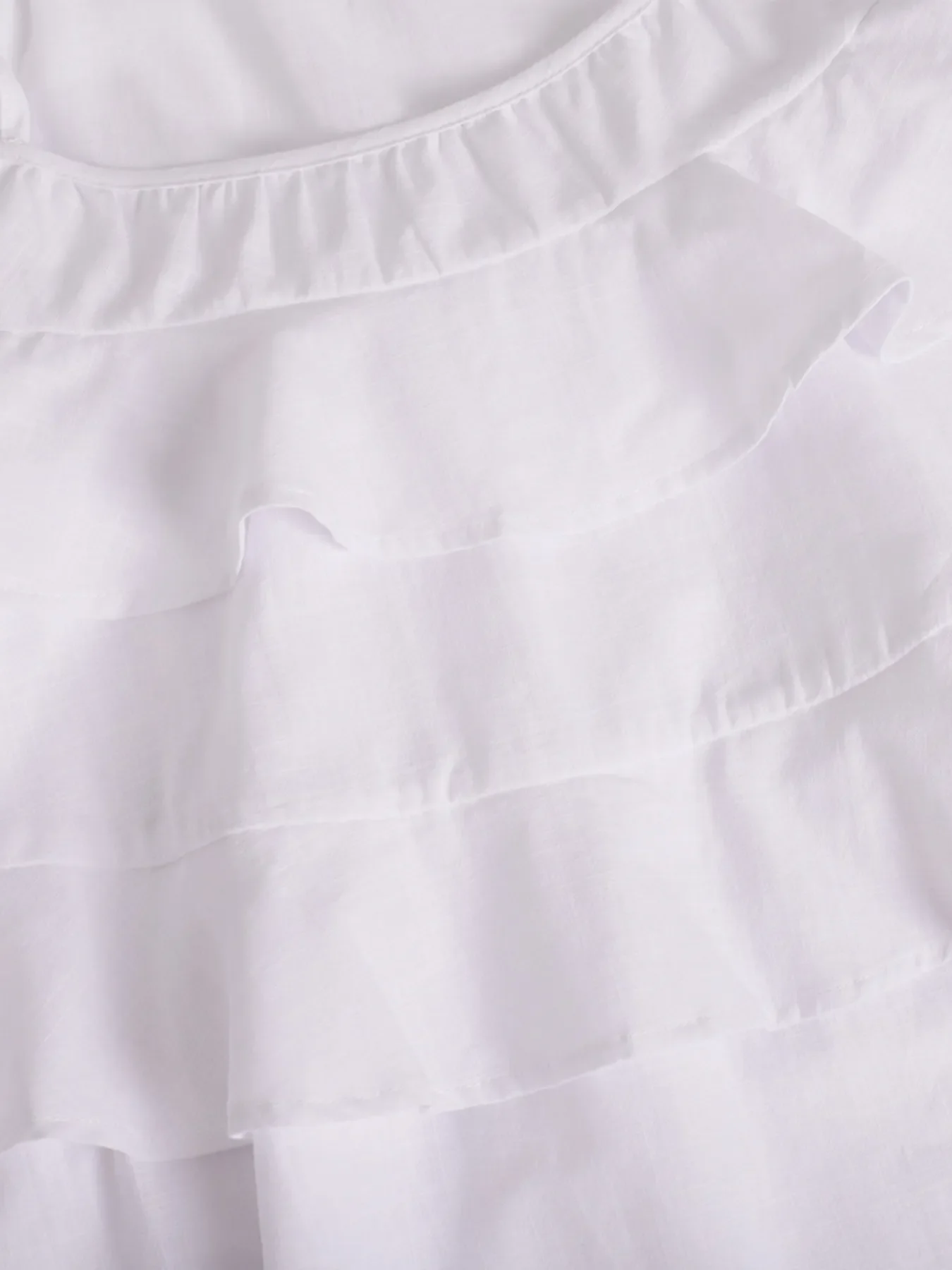 Ruffle Layered Tie Shoulder Cami Dress - Image 8