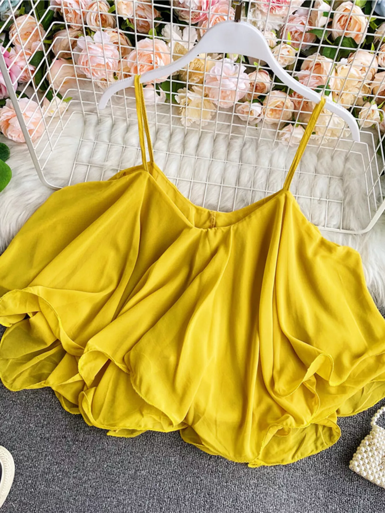 Ruffled Flowy Cami - Image 11