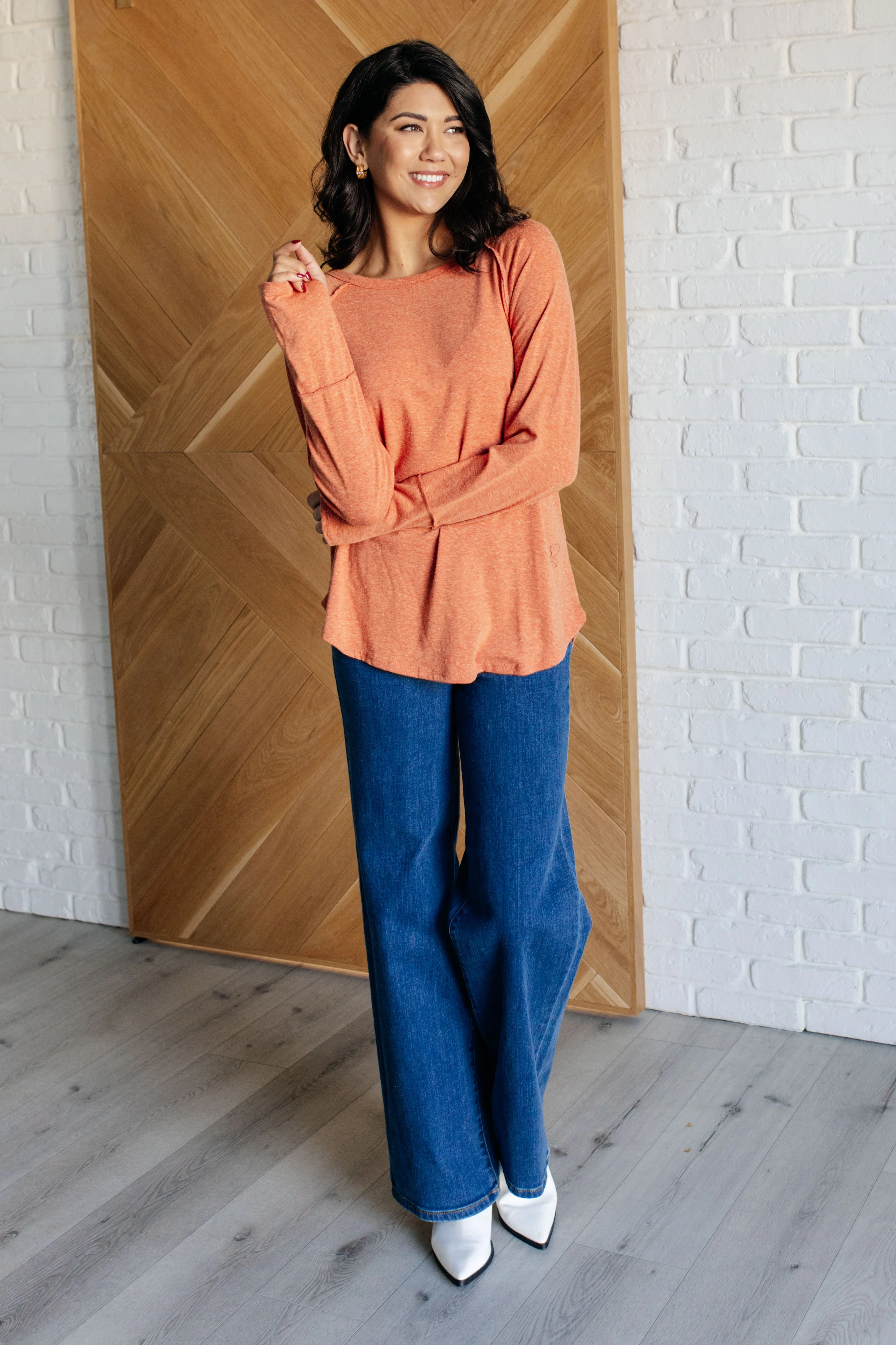Rustic Charm Long Sleeve Top - Image 3