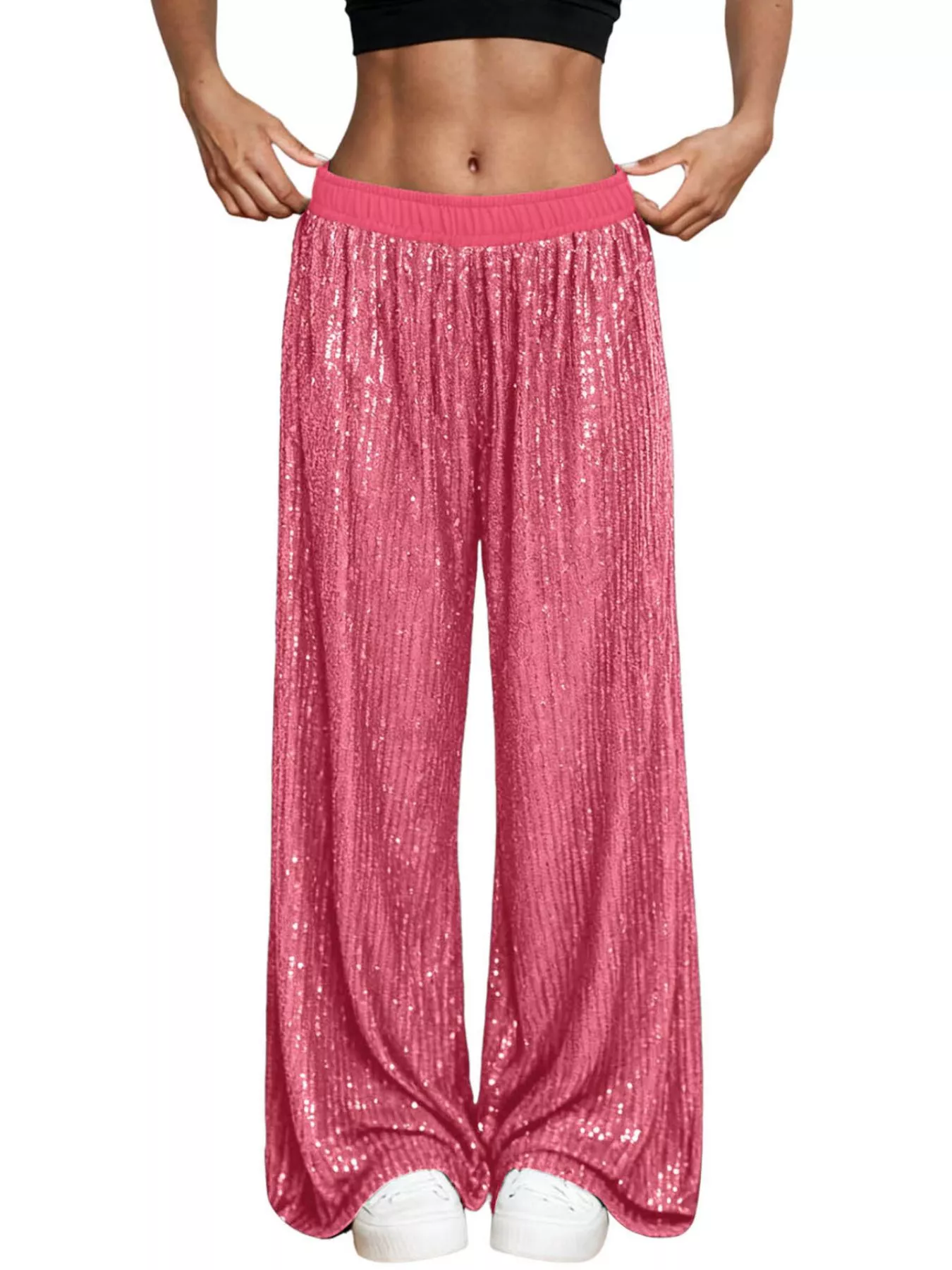 Sequin Wide-Leg Pants - Image 22