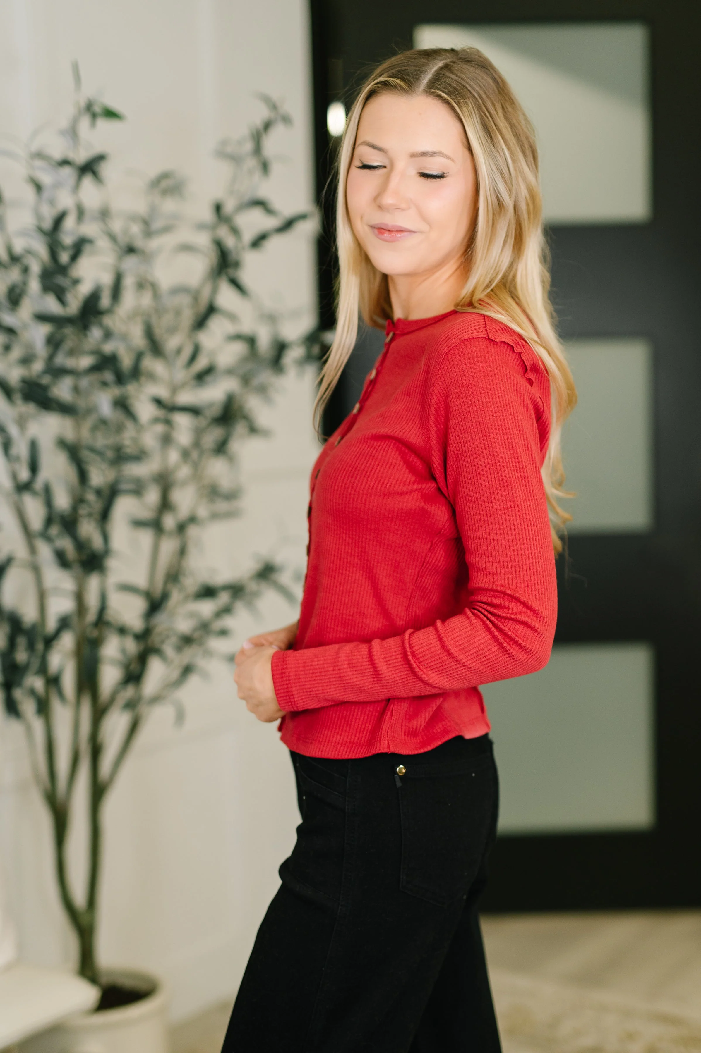 Significant Other Button Down Cardigan - Image 4