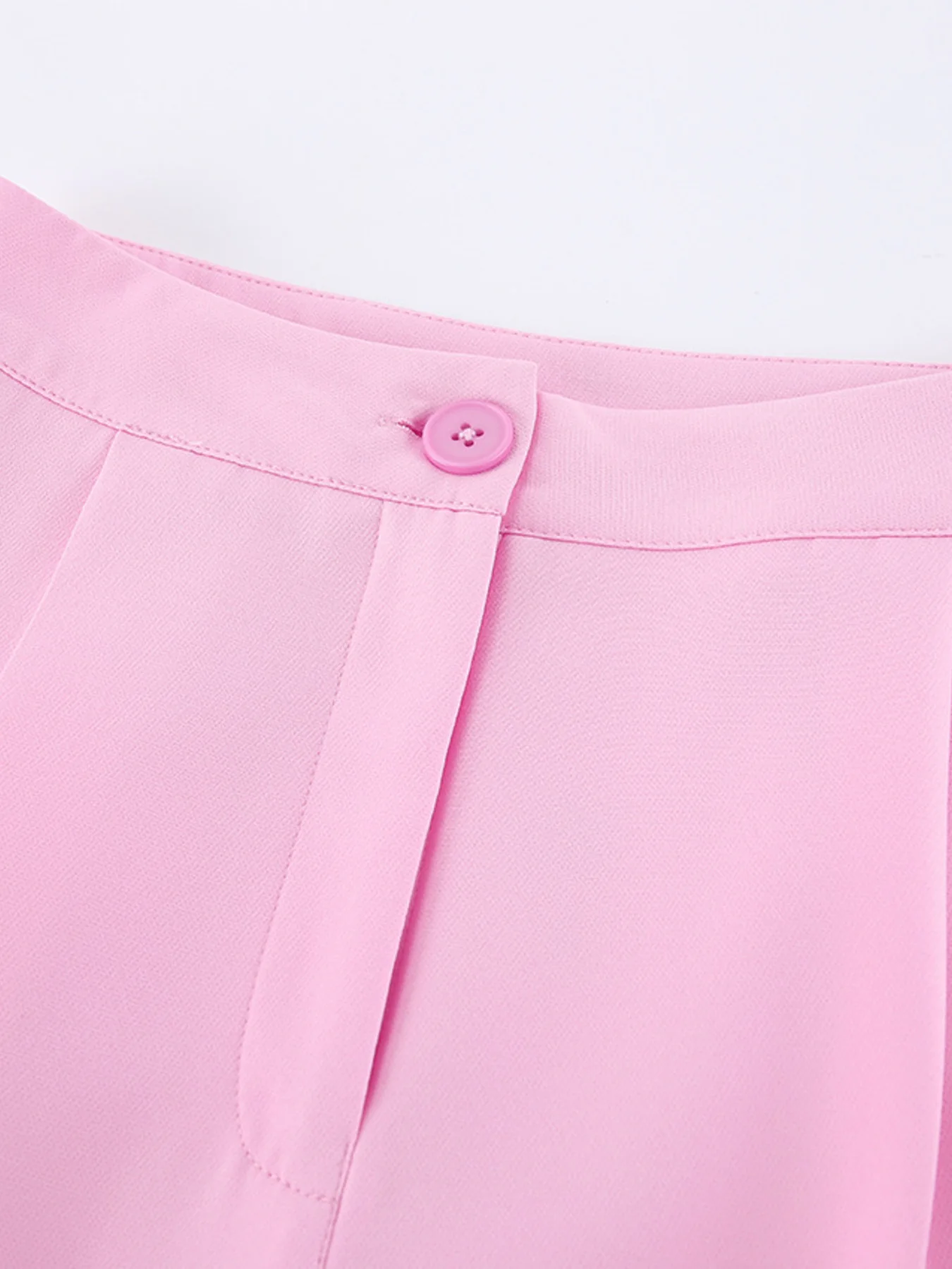 Sleeveless Blazer & Wide Leg Pants Set - Image 13