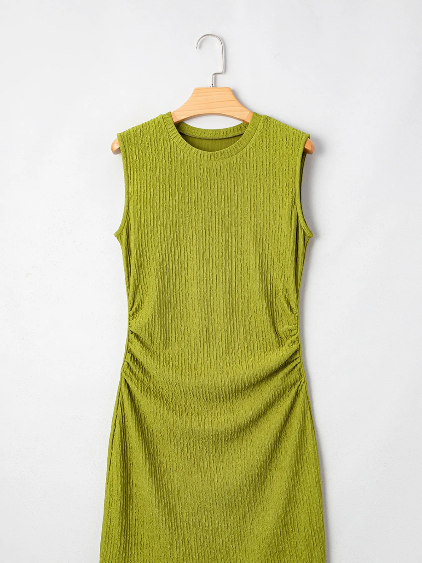Sleeveless Ribbed Bodycon Dress - Image 10