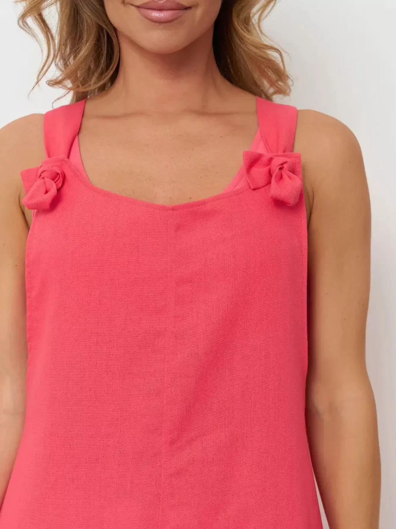 Sleeveless Tie-Strap Romper - Image 4
