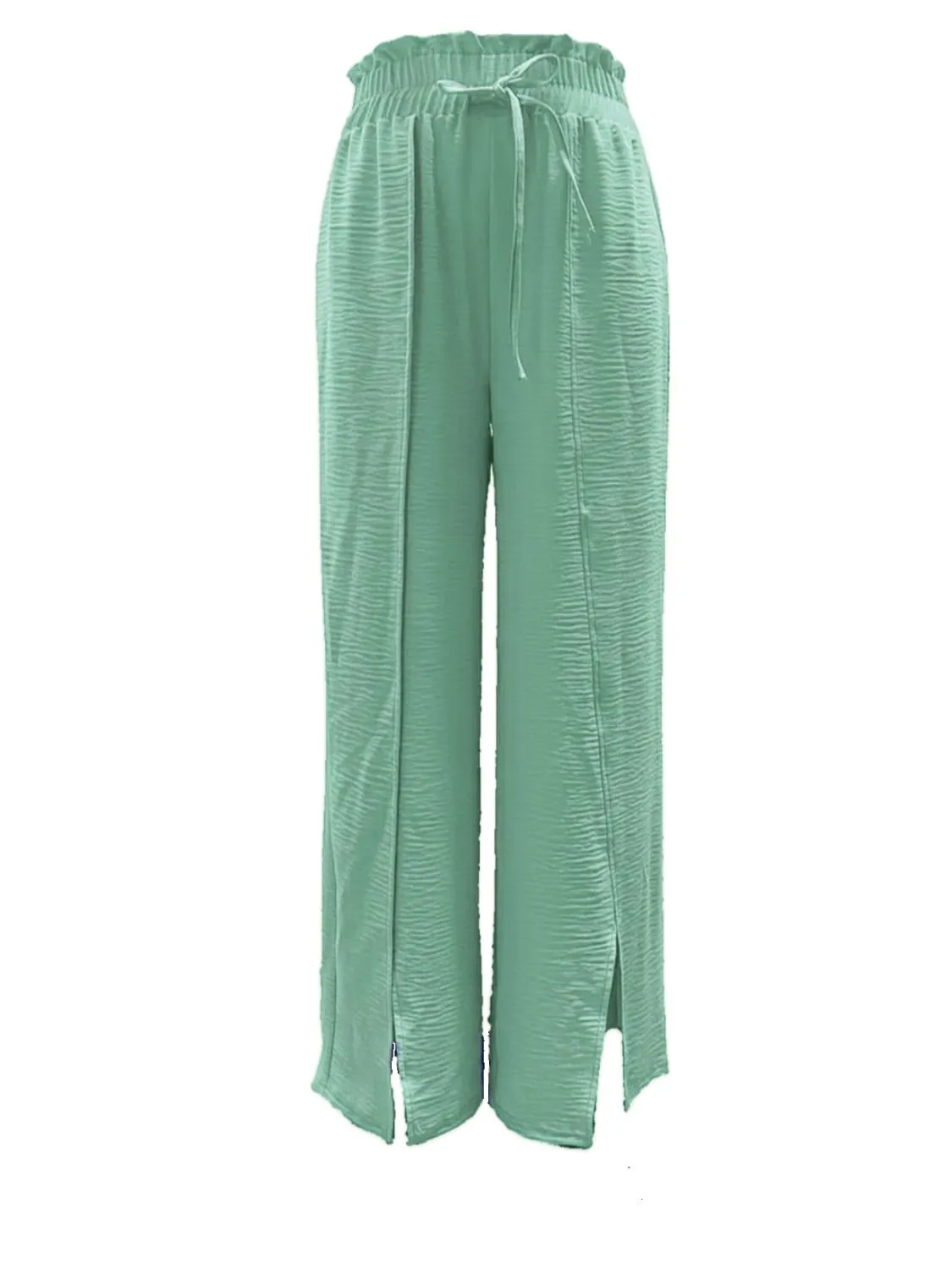 Slit Wide Leg Pants - Image 2