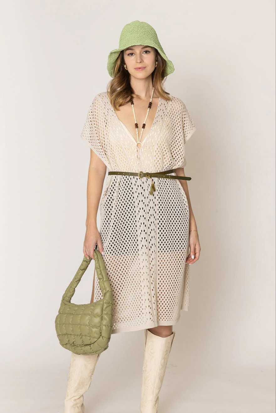 Small Quilted PU Bag