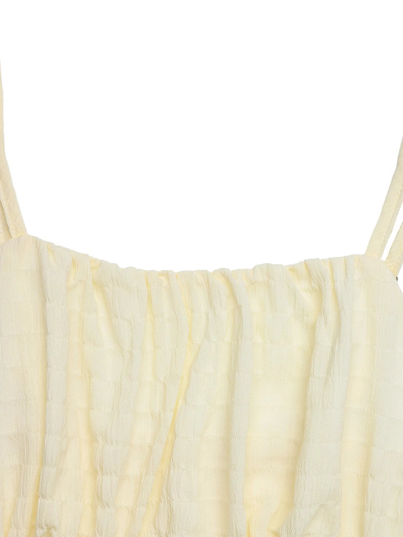 Smocked Spaghetti Strap Casual Dress - Image 7
