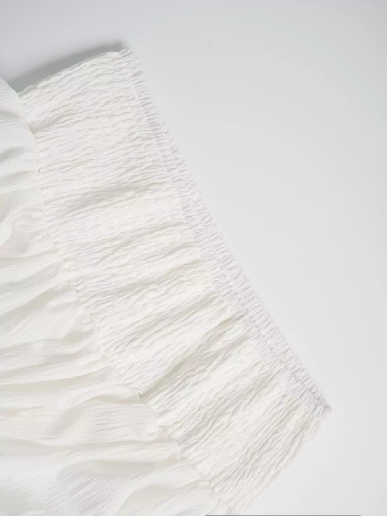 Smocked Tiered Flowy Maxi Skirt - Image 7