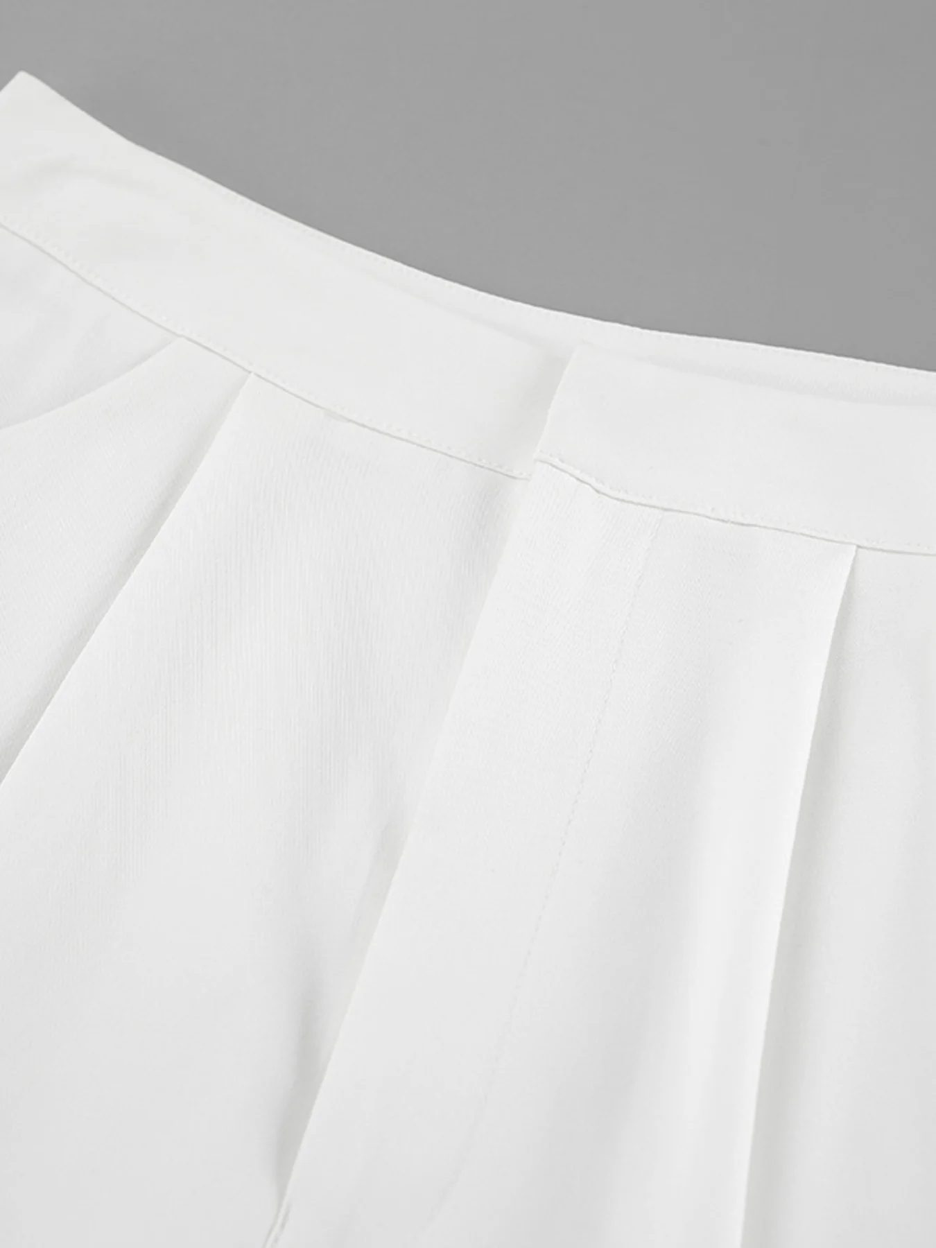 Snap Detail Long Sleeve Top and Shorts Set - Image 15