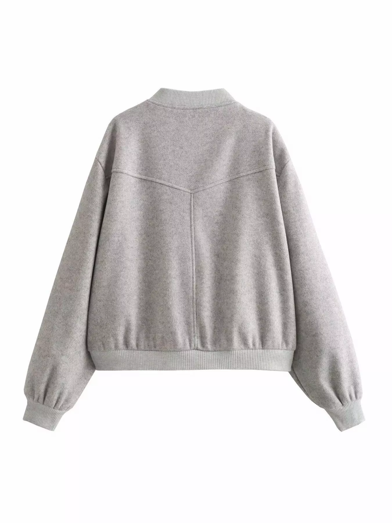Snap Down Cropped Jacket - Image 5