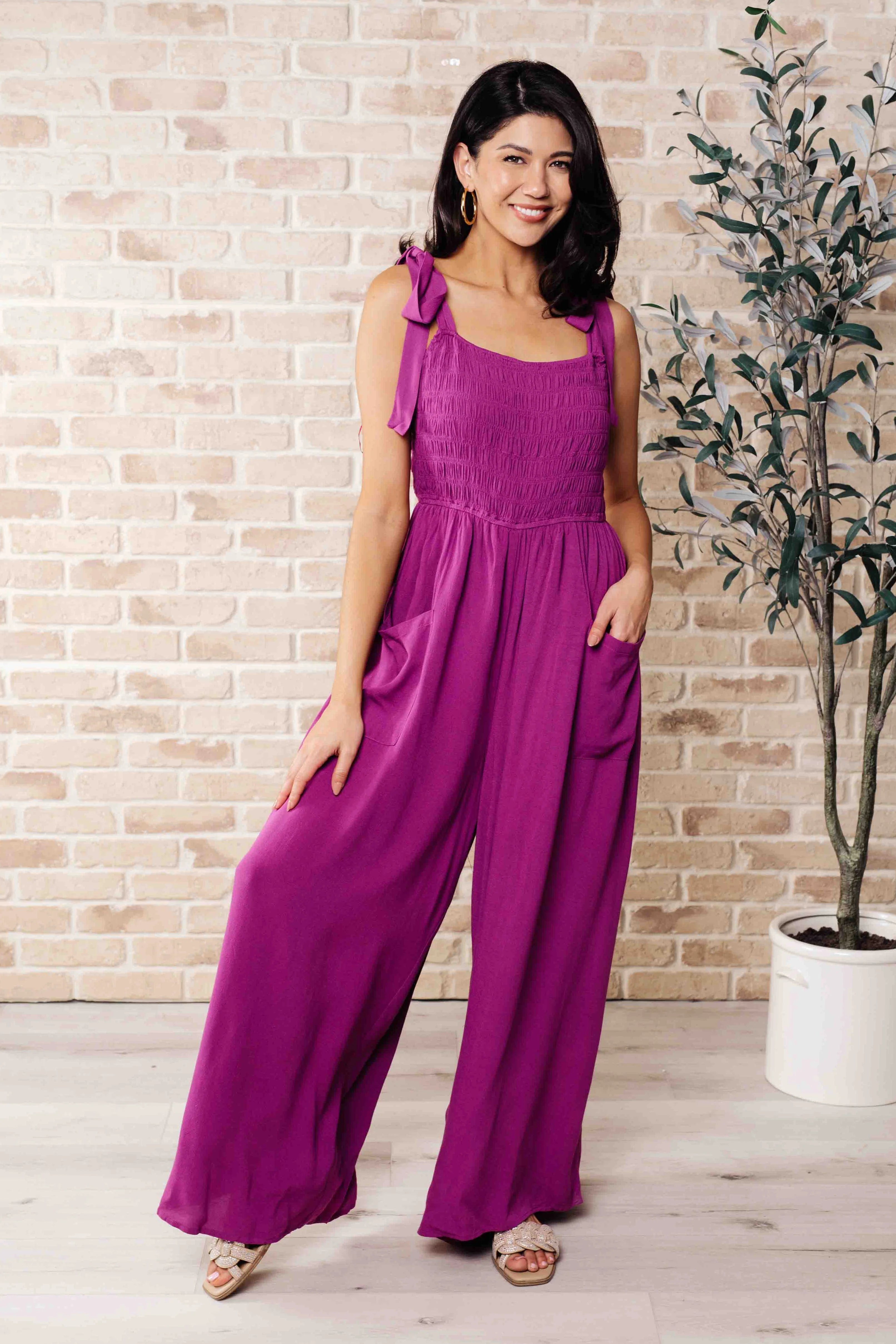 Social Graces Wide Leg Jumpsuit - Image 2