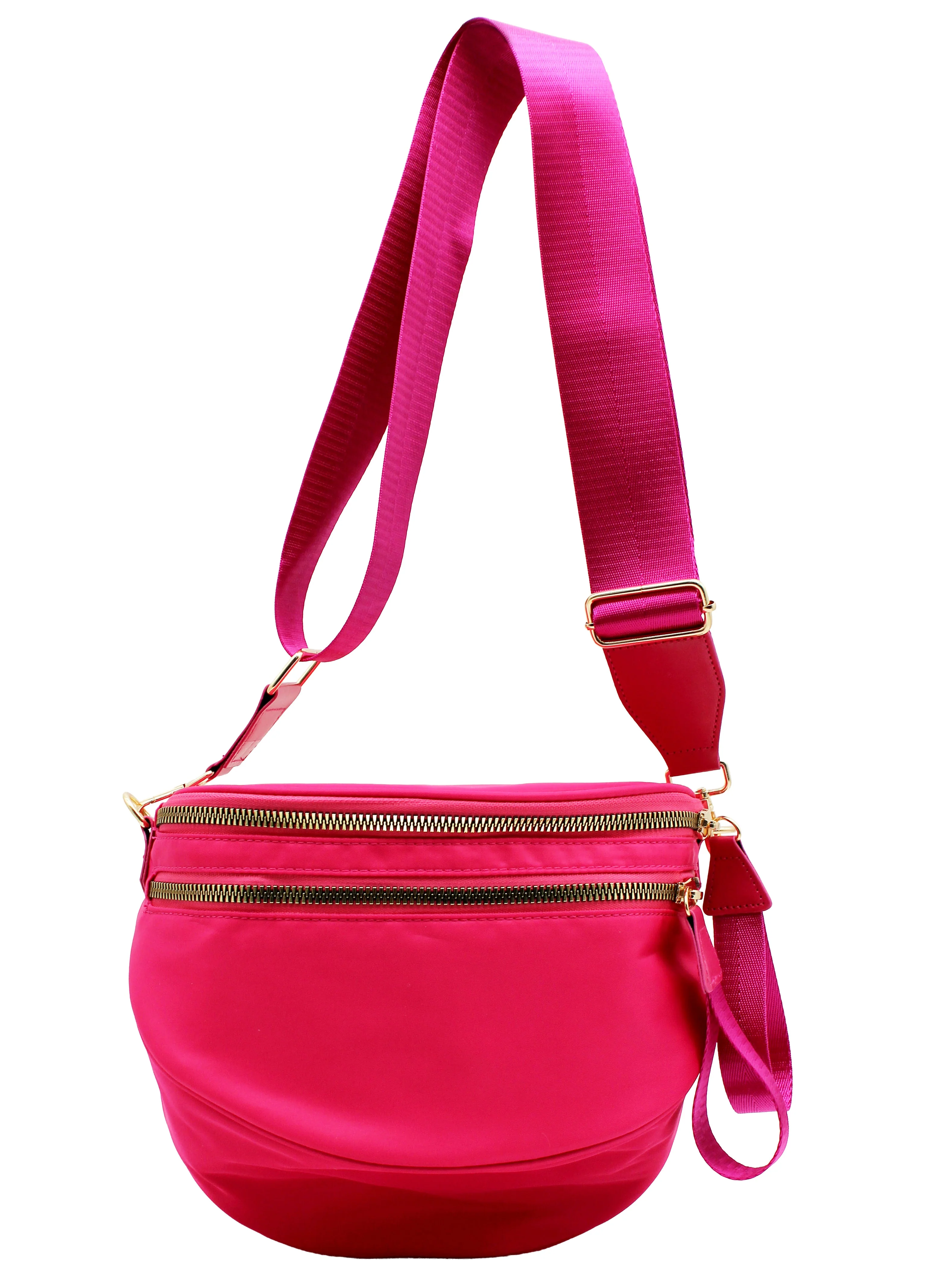 Solid Crossbody Bag - Image 10