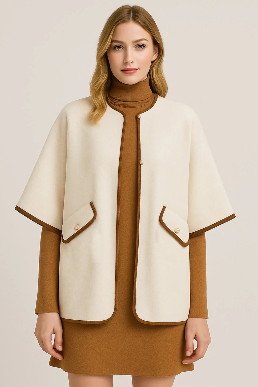 Solid Pocket Kimono - Image 3