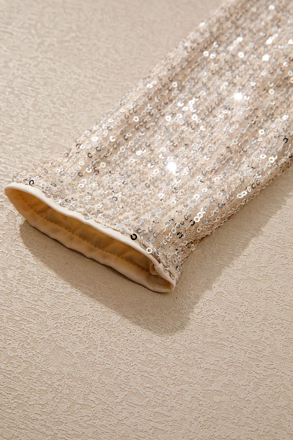 Sparkling Sequin Long Sleeve Bodysuit - Image 12