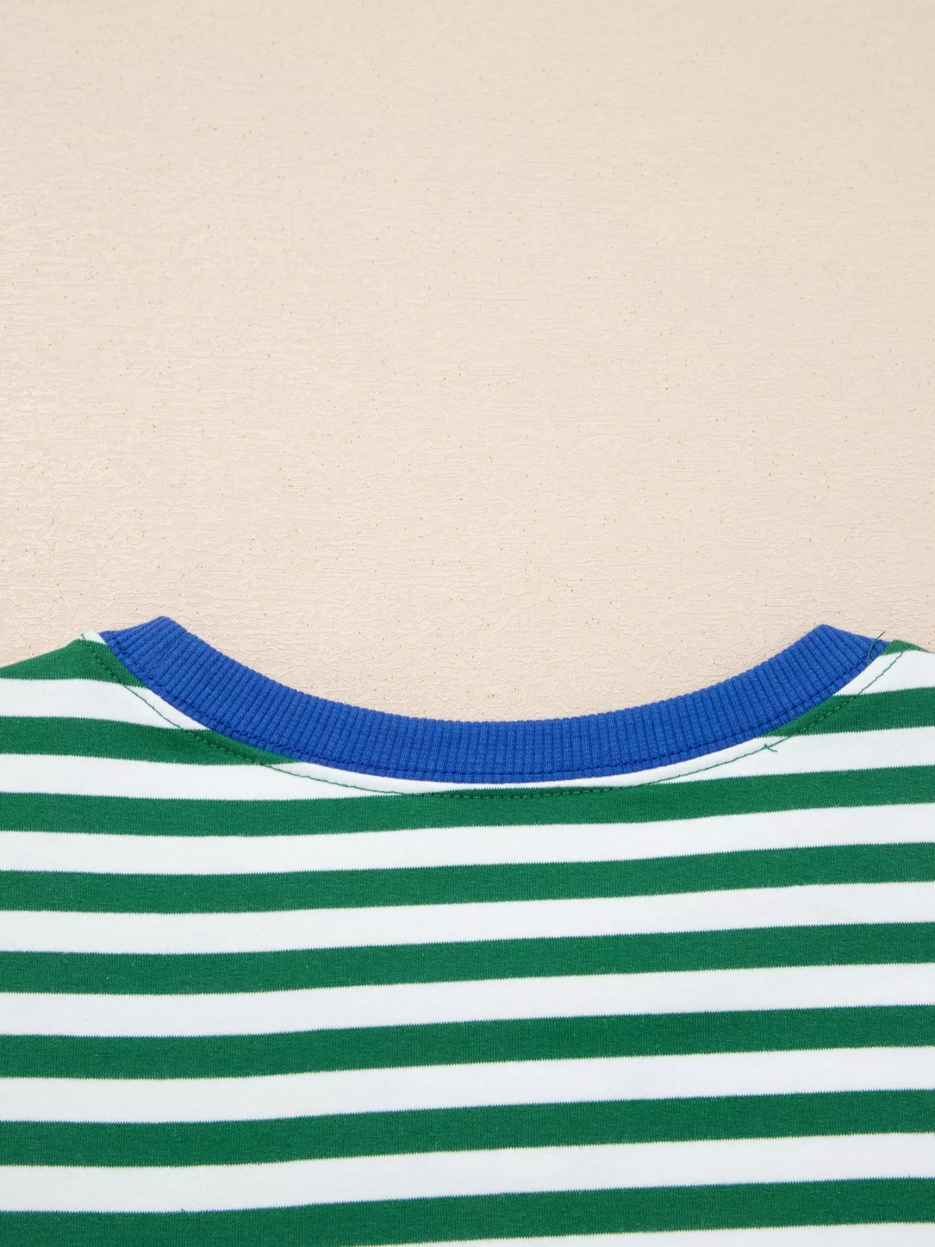 Stripe Boxy Tee and Drawstring Elastic Waist Shorts Set - Image 8