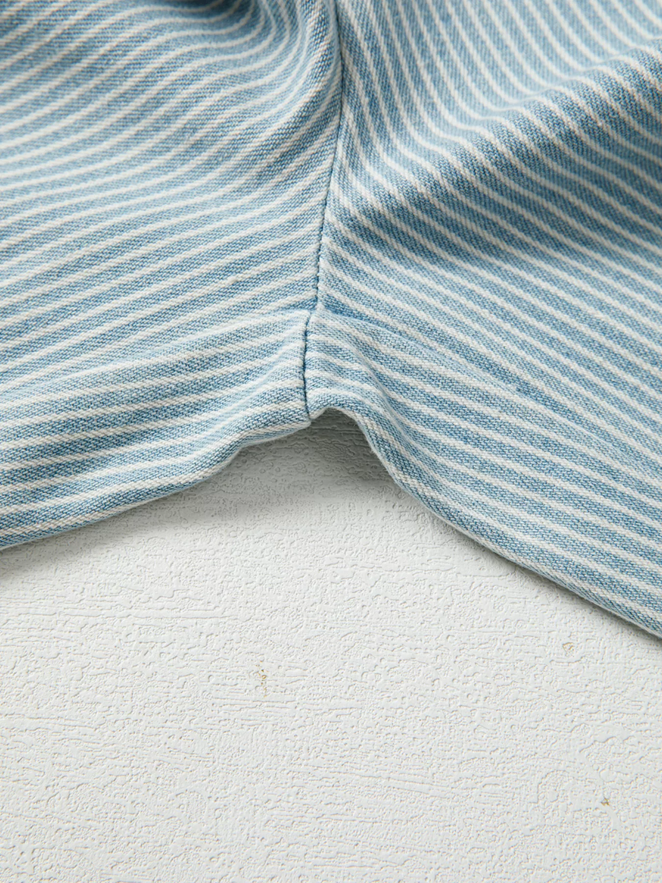 Stripe Mid Rise Drawstring Waist Jeans - Image 11