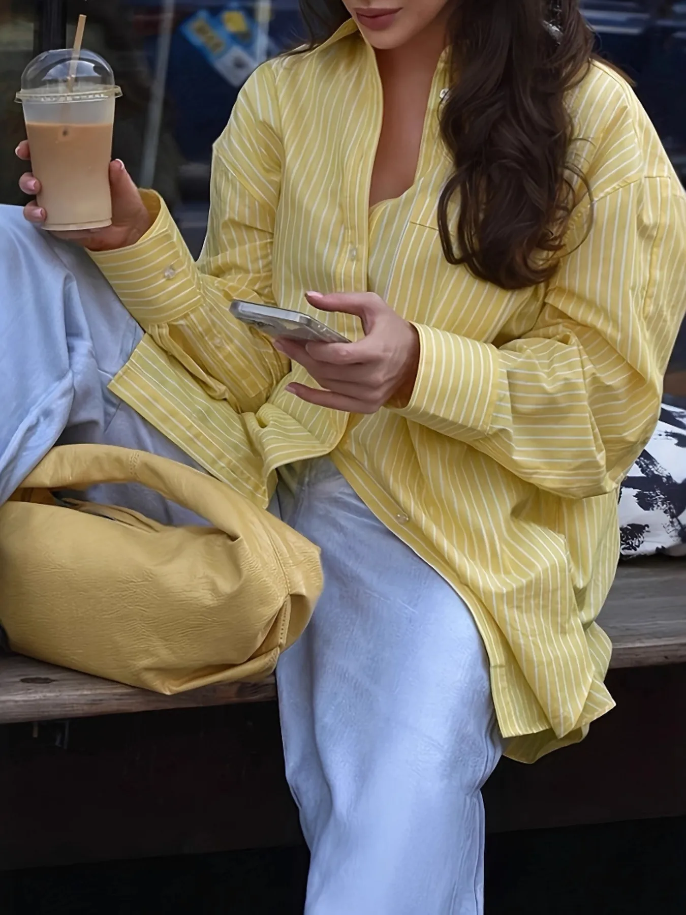 Striped Button-Down Shirt - Image 4