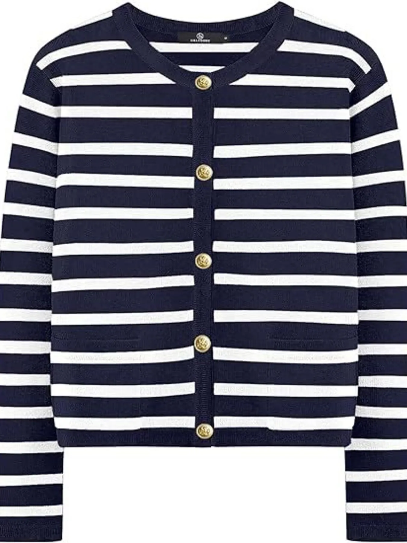 Striped Button-Up Cardigan - Image 18